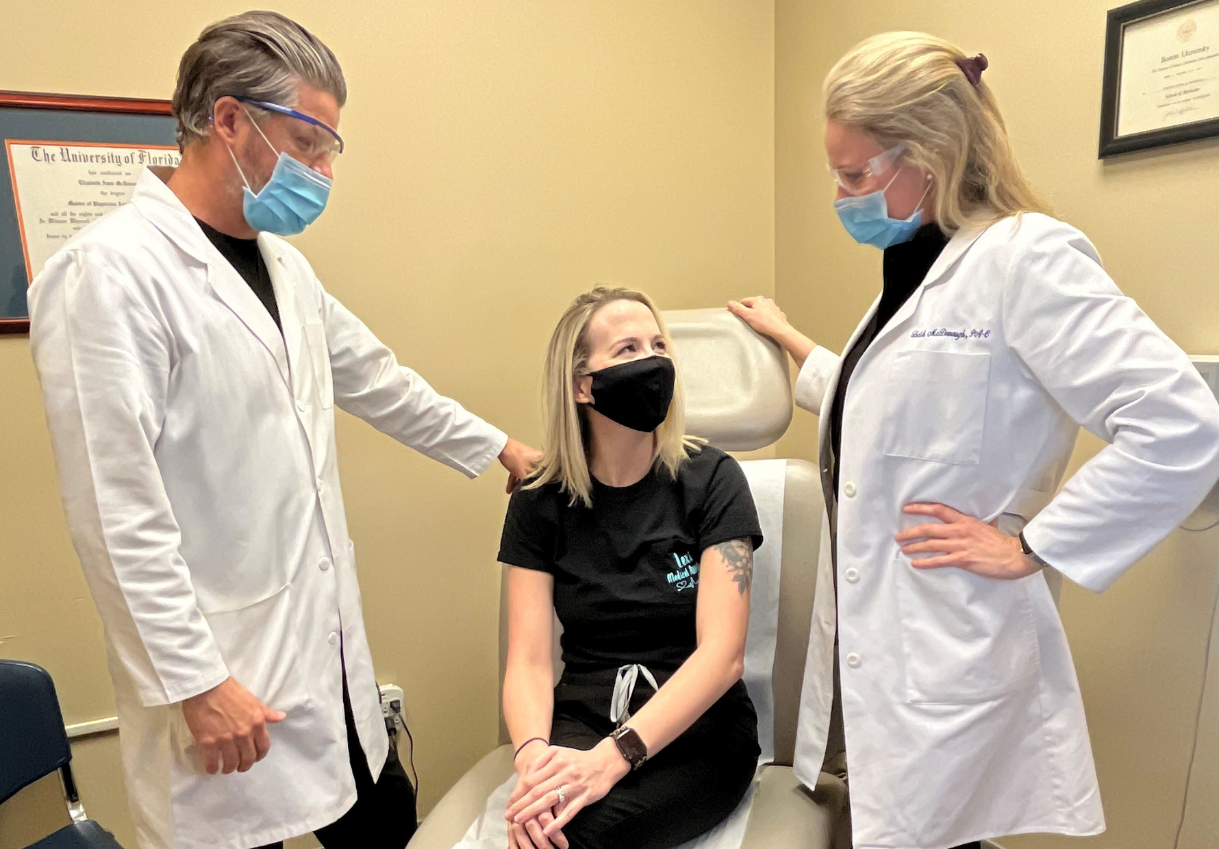 For This Ormond Beach Brother and Sister Medical Team, Focus on Patient Care Runs More than Skin Deep