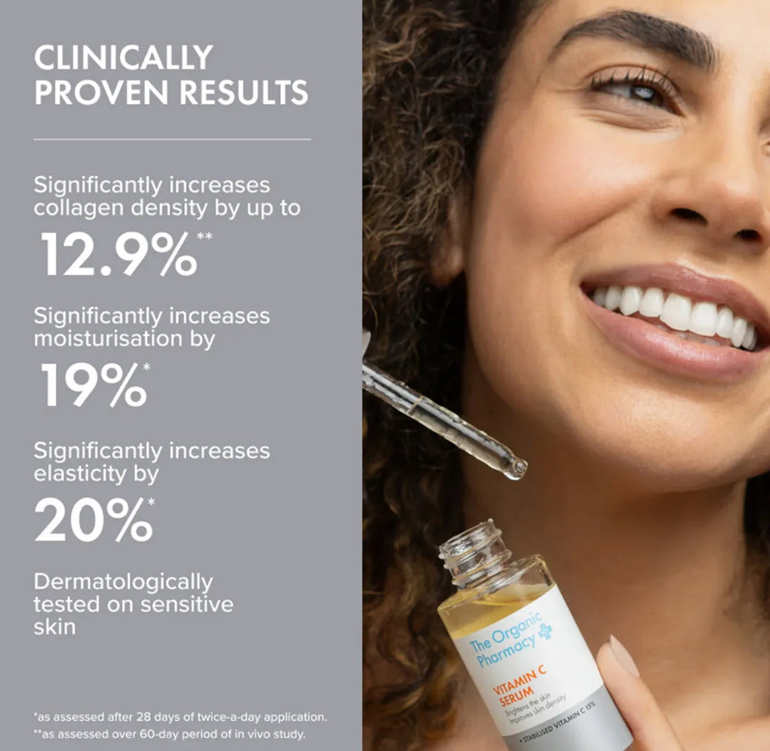 The Organic Pharmacy® 15% Stabilised Vitamin C Serum 30ml