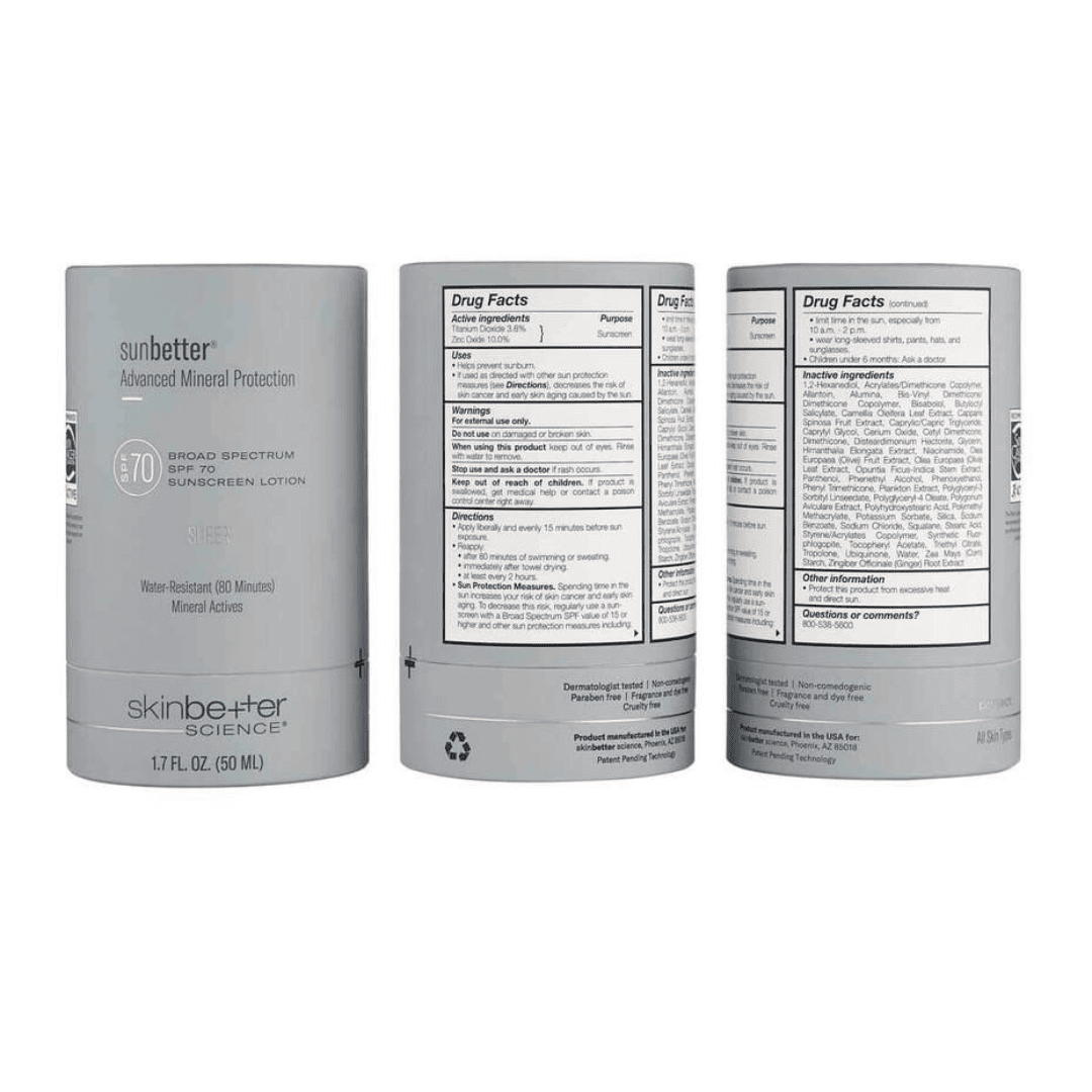 Skinbetter Science® sunbetter SHEER SPF 70 Sunscreen Lotion