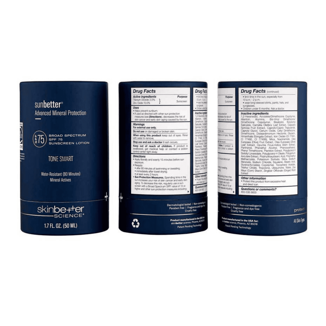 Skinbetter Science® sunbetter TONE SMART SPF 75 Sunscreen Lotion