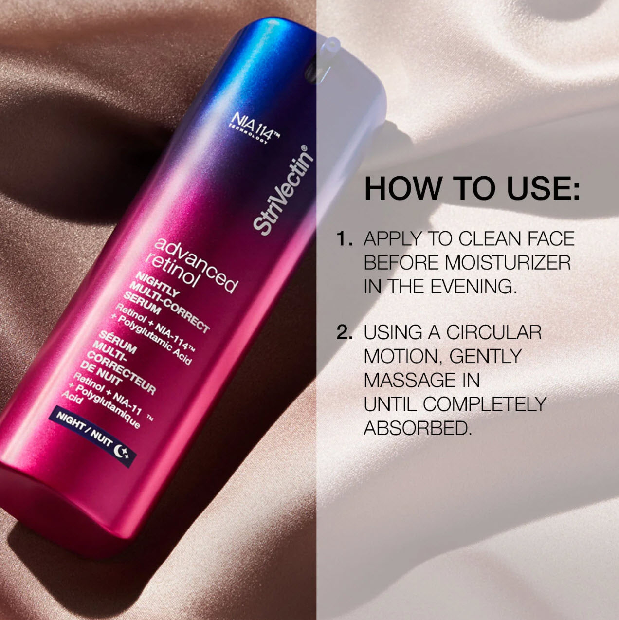 StriVectin® Advanced Retinol Nightly Multi-Correct Serum 1 oz