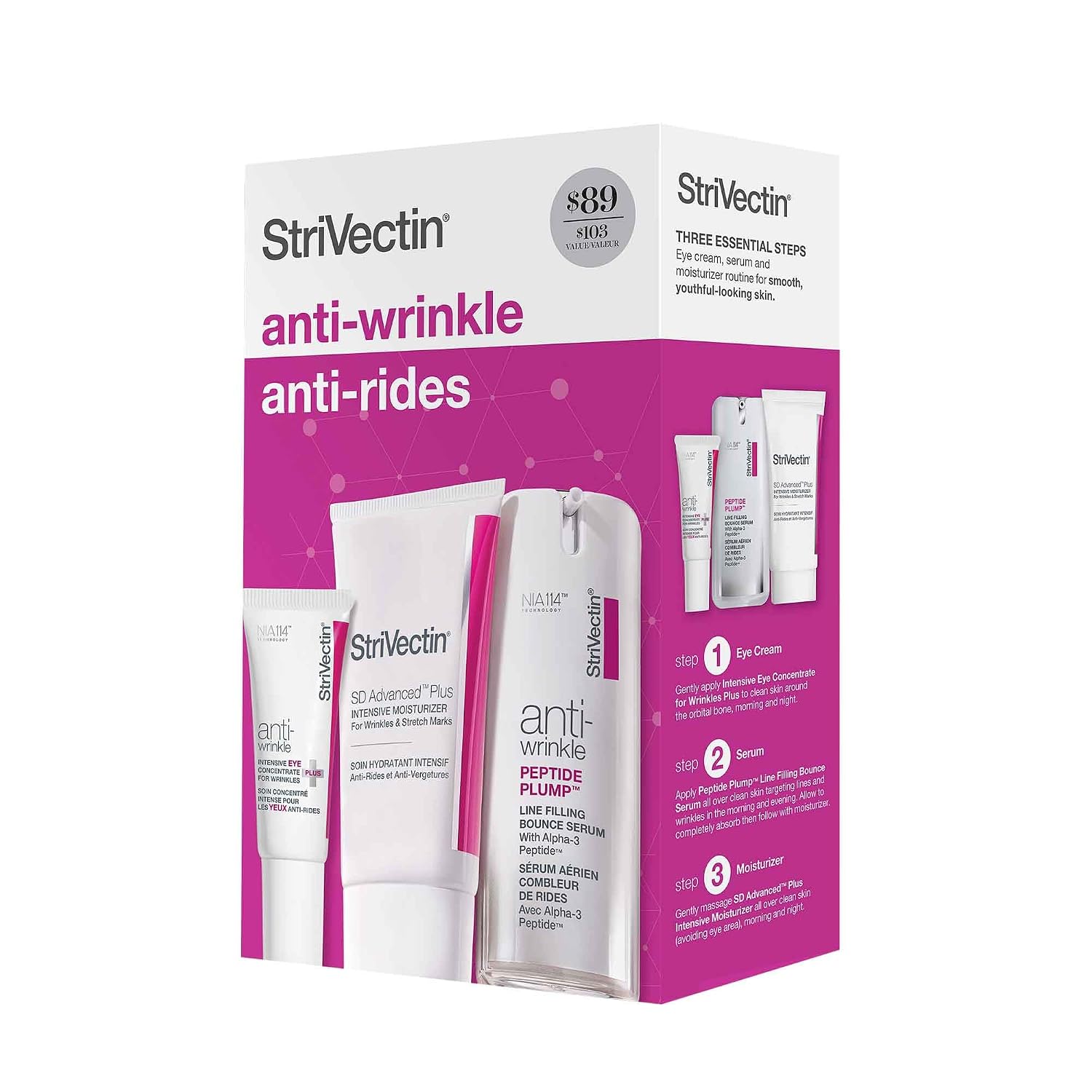 StriVectin® Anti Wrinkle Trio Kit