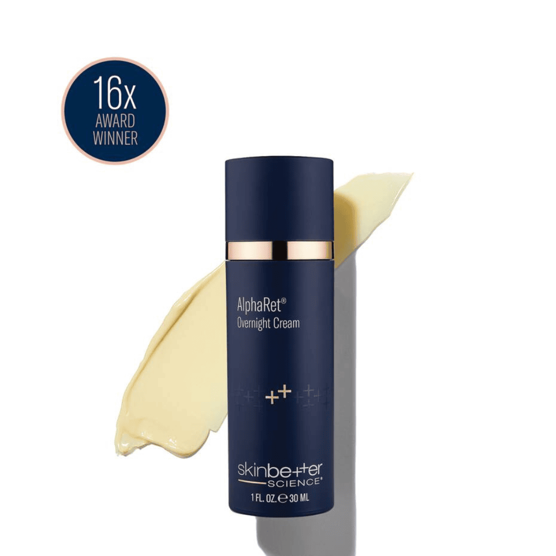 Skinbetter Science AlphaRet Overnight Cream 30ml – 16x award-winning retinoid night cream for wrinkles, fine lines, and skin renewal