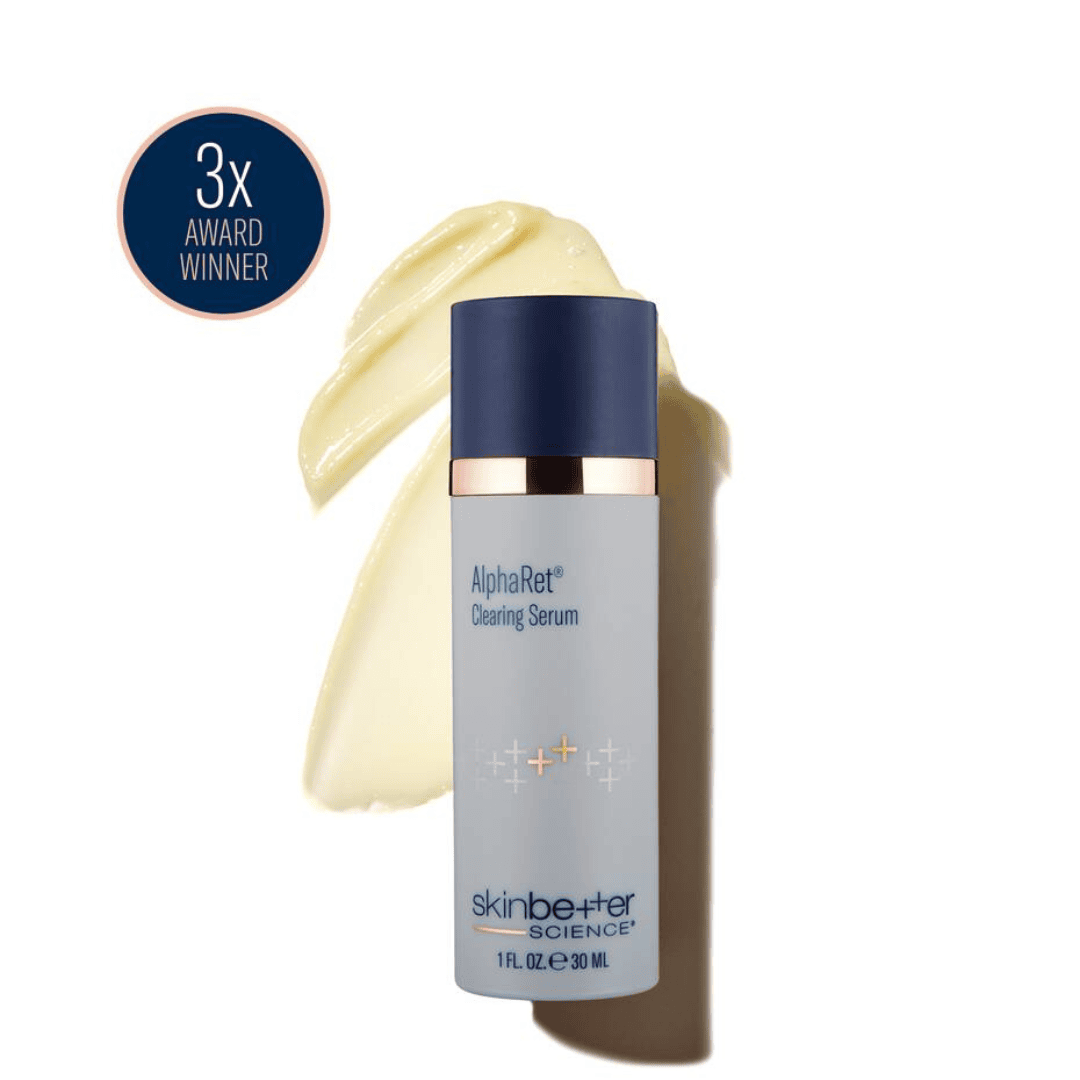 Skinbetter Science AlphaRet Clearing Serum 30ml – 3x award-winning retinoid serum for acne-prone skin, blemishes, and skin texture refinement