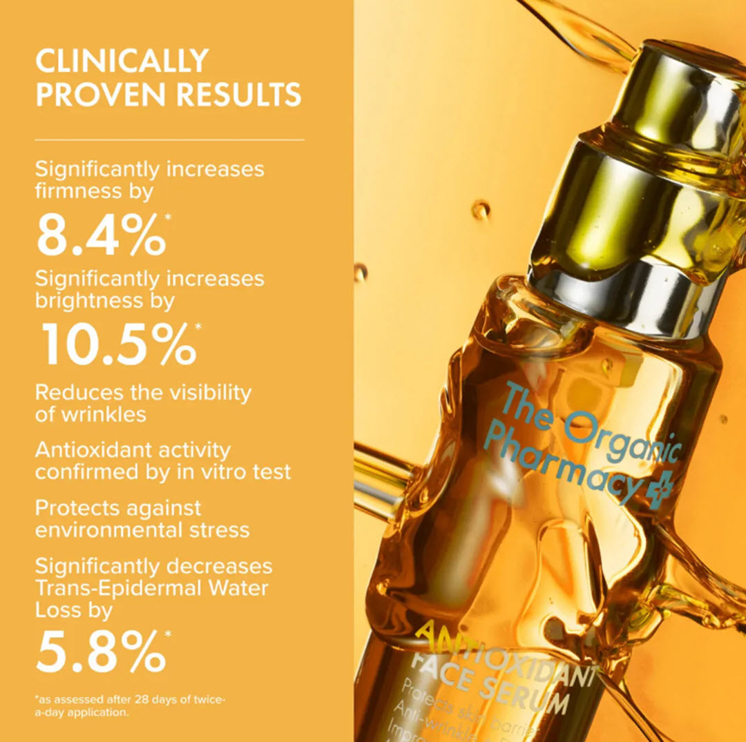 The Organic Pharmacy® Antioxidant Face Serum with Rosehip & Carrot 35ml