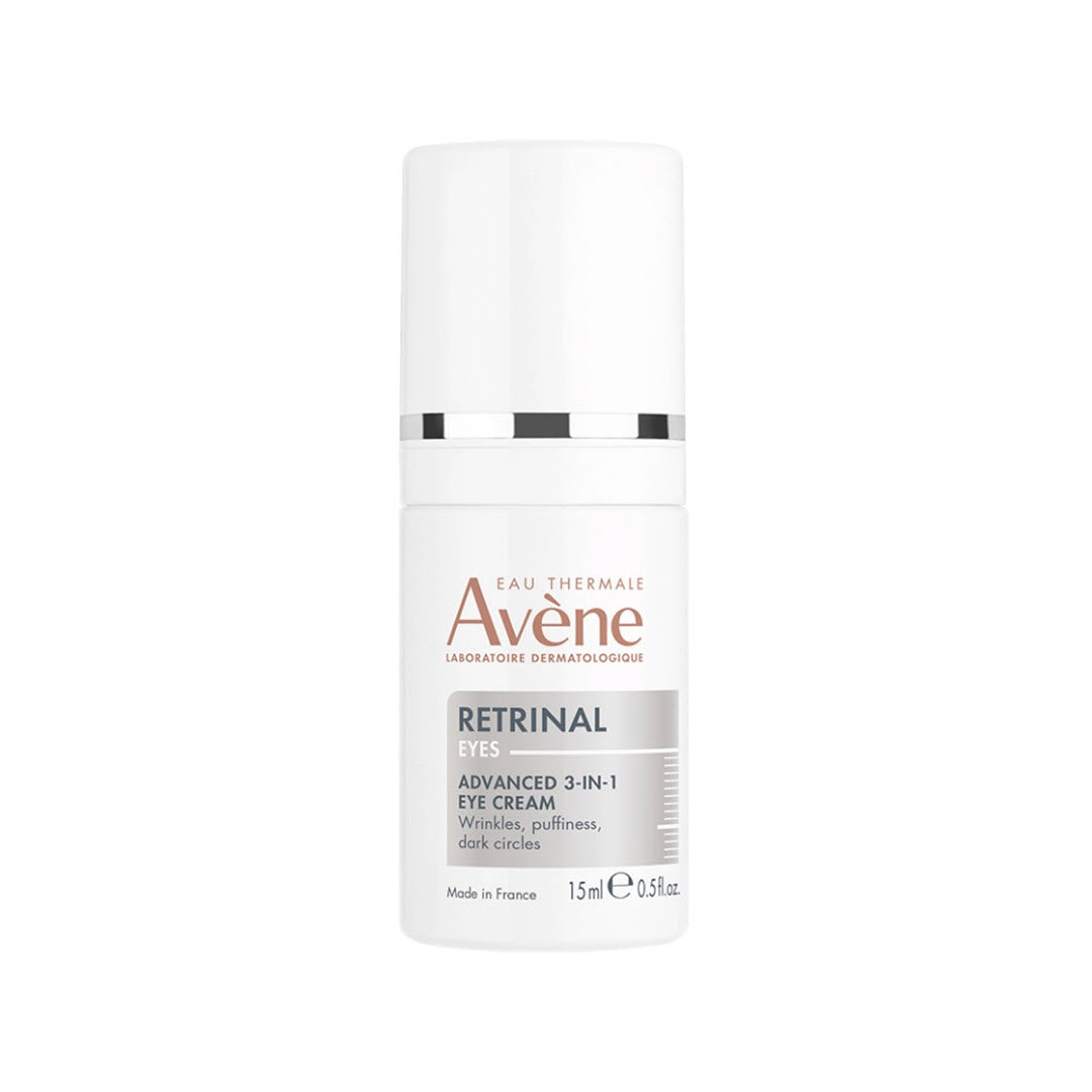 Avene Retrinal EYES Advanced 3-In-1 Eye Cream bottle, 15ml / 0.5 fl oz