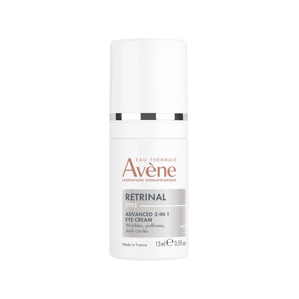 Avene Retrinal EYES Advanced 3-In-1 Eye Cream bottle, 15ml / 0.5 fl oz