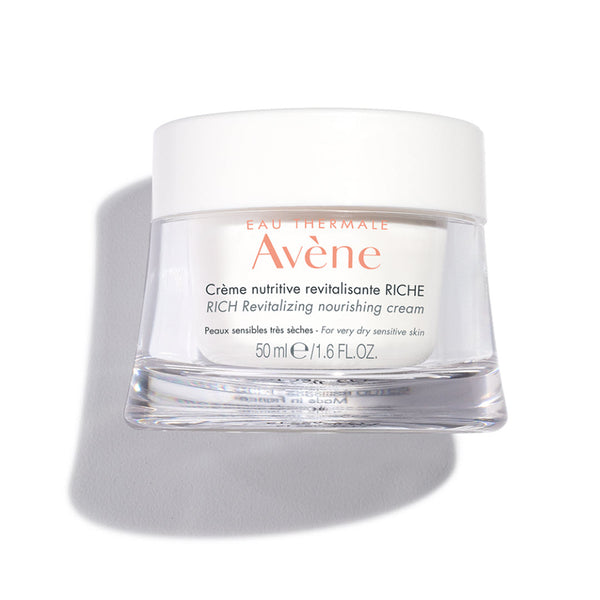 Avene Revitalizing Nourishing Cream RICH jar, 50ml / 1.6 fl oz, for very dry sensitive skin
