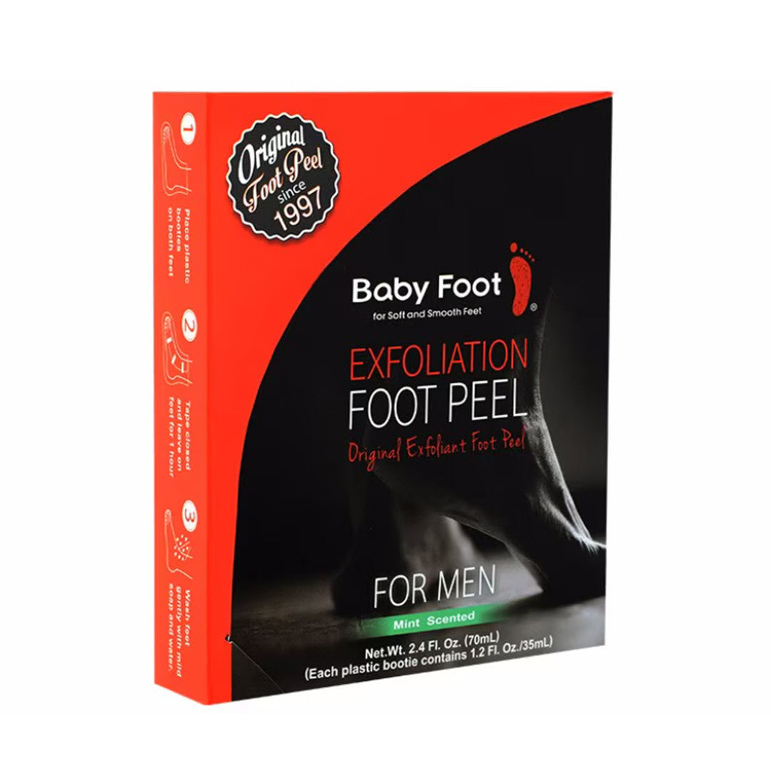 Baby Foot® Exfoliation Foot Peel for Men 1 Treatment