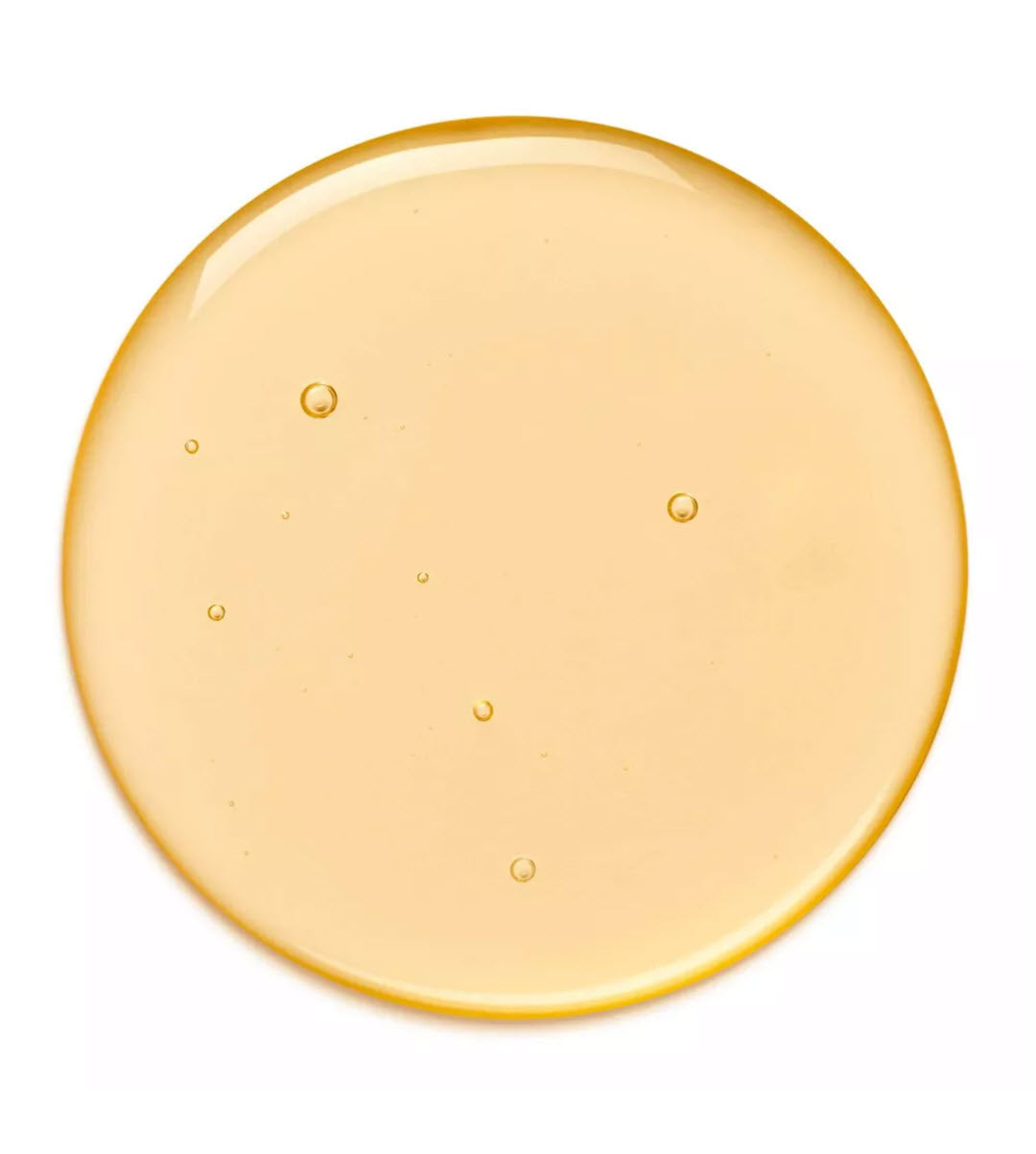Golden texture swatch of Bioderma Sensibio Micellar cleansing oil
