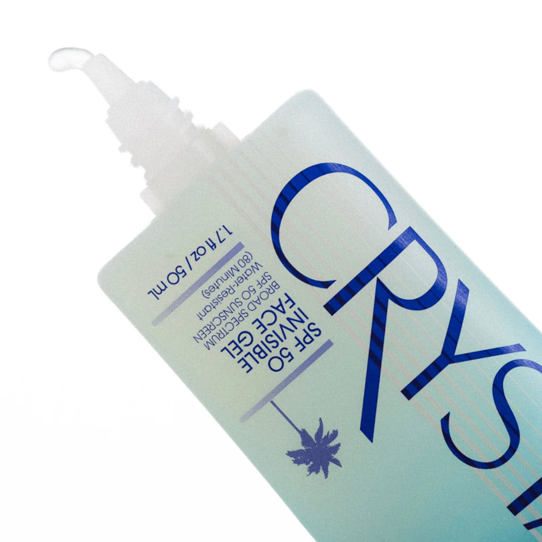 Vacation® Crystal SPF 50 Invisible Face Gel Sunscreen 1.7 fl oz / 50 mL