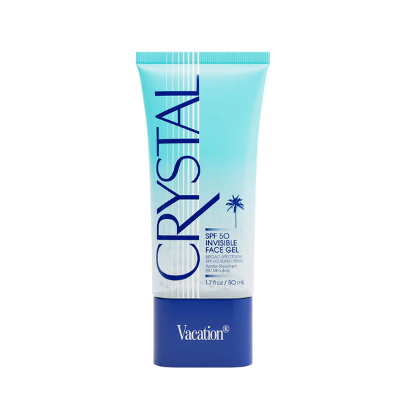 Vacation® Crystal SPF 50 Invisible Face Gel Sunscreen 1.7 fl oz / 50 mL