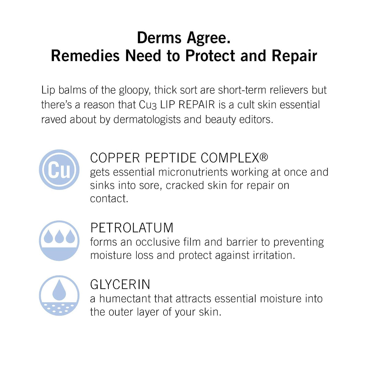 Neova® CU3 Lip Repair 0.5 oz