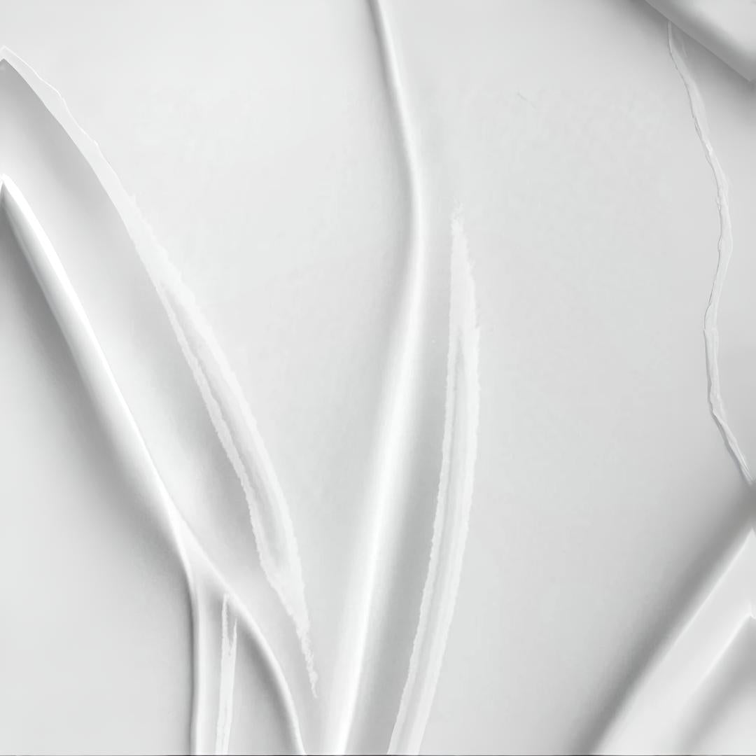 Clinical Skin Multi-Lipid Replenishing Moisturizer texture close-up – smooth rich white cream with sweeping strokes on white background showing the luxurious barrier-restoring formula