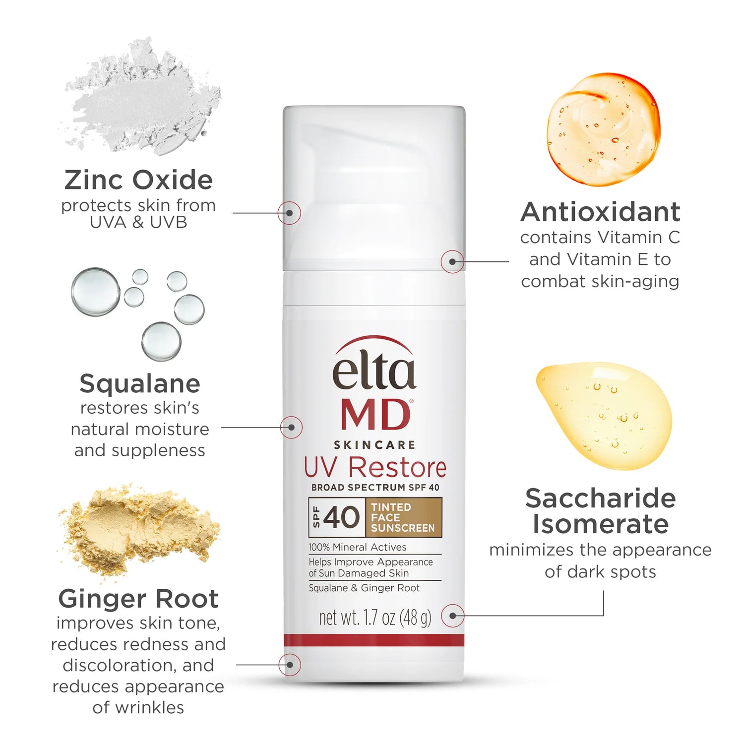 EltaMD® UV Restore Tinted Broad-Spectrum SPF 40 1.7 oz