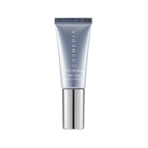Cosmedix Eye Genius Brilliant Eye Complex 0.25 fl oz tube shown against a white background