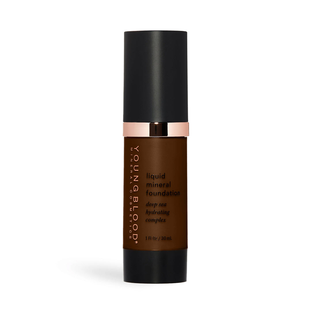 Youngblood® Mineral Cosmetics Liquid Mineral Foundation - Ebony 1 fl oz