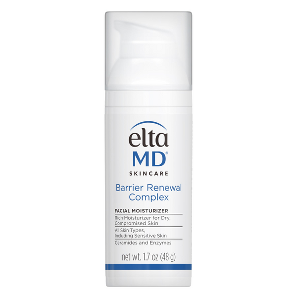 EltaMD Barrier Renewal Complex 1.7 oz facial moisturizer airless pump with ceramide and enzyme therapy for dry compromised skin