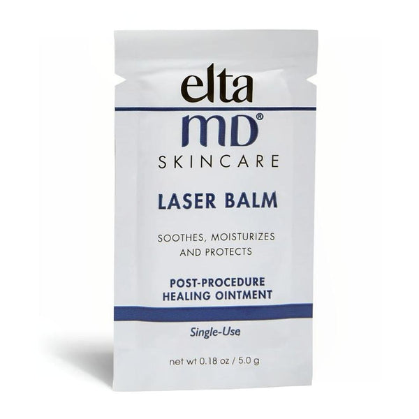 EltaMD Laser Balm 0.18 oz single-use post-procedure healing ointment that soothes moisturizes and protects skin