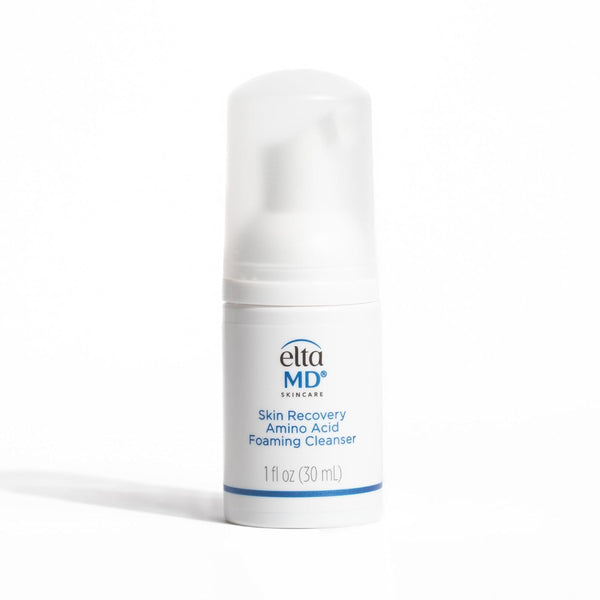 EltaMD Skin Recovery Amino Acid Foaming Cleanser 1 oz travel size foaming pump cleanser for all skin types
