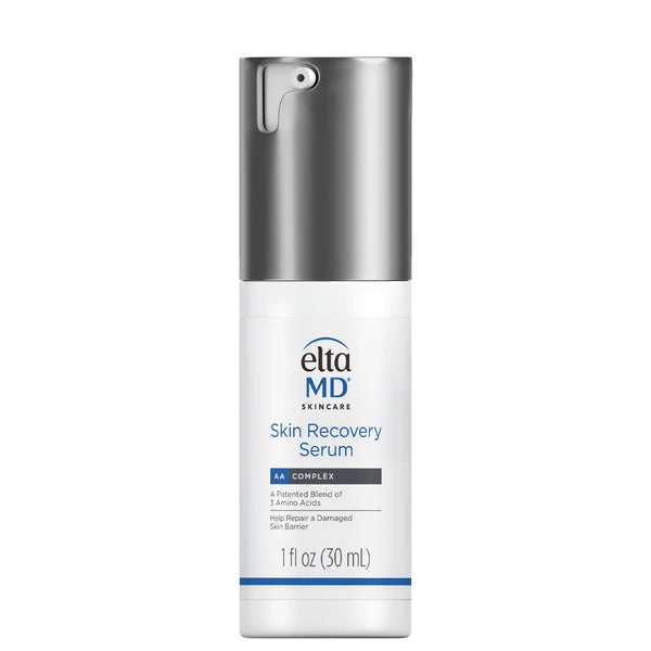 EltaMD Skin Recovery Serum 1.0 fl oz – AAComplex patented amino acid blend serum in white pump bottle that helps repair damaged skin barrier for all skin types