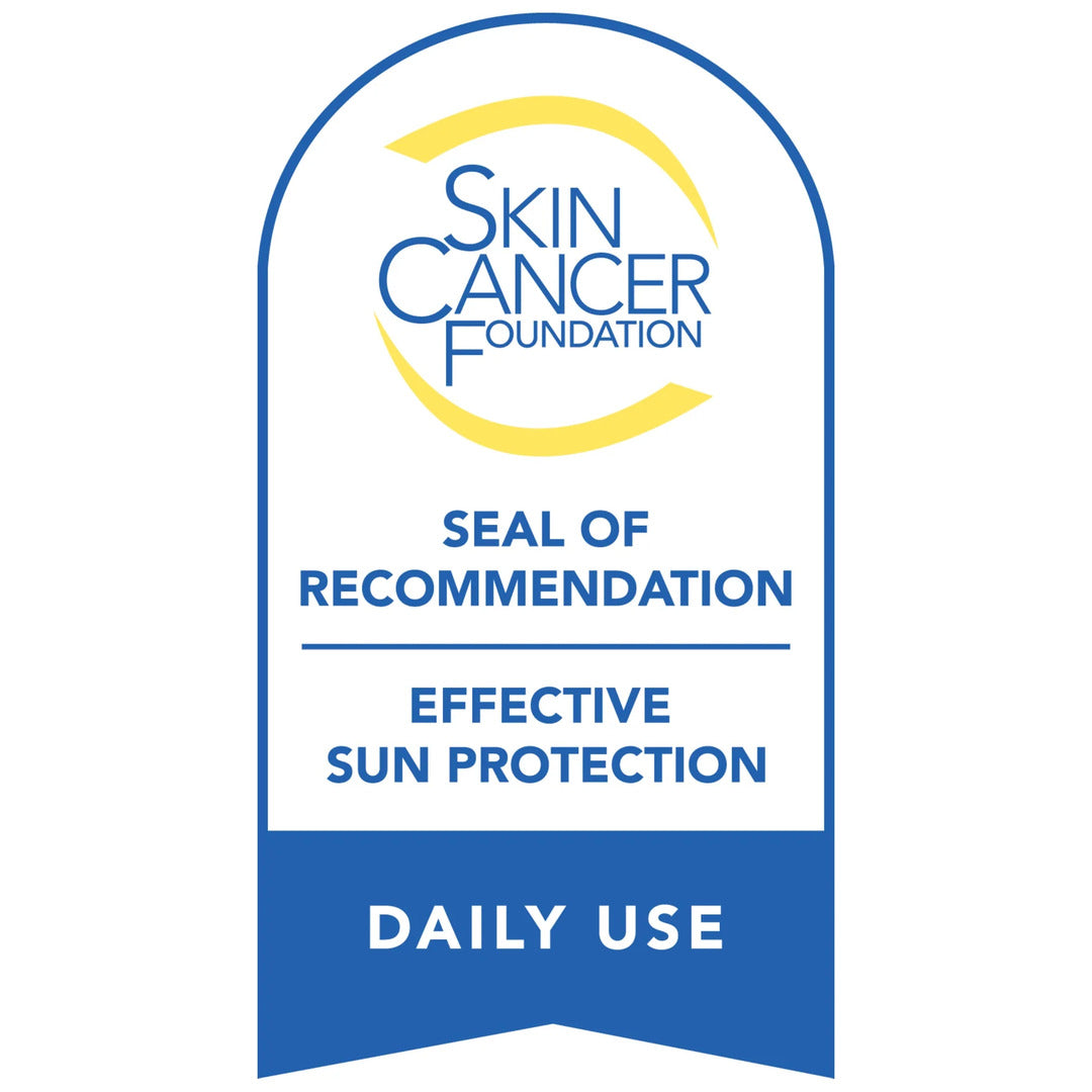 EltaMD UV Physical Broad-Spectrum SPF 40 Rosy Tint awarded the Skin Cancer Foundation Seal of Recommendation for effective daily sun protection for normal to oily skin