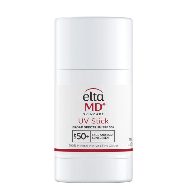 EltaMD UV Stick Broad-Spectrum SPF 50+ 1.3 oz – 100% mineral zinc oxide face and body sunscreen stick for all skin types with broad-spectrum UVA and UVB protection