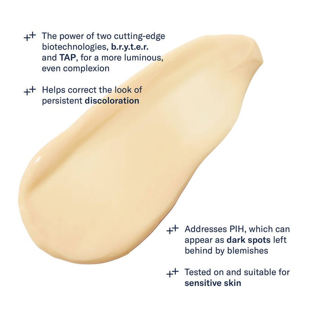 Skinbetter Science Even Intensive Skin Tone Correcting Serum angled view – tone correcting serum with niacinamide, vitamin C, and licorice root extract for hyperpigmentation