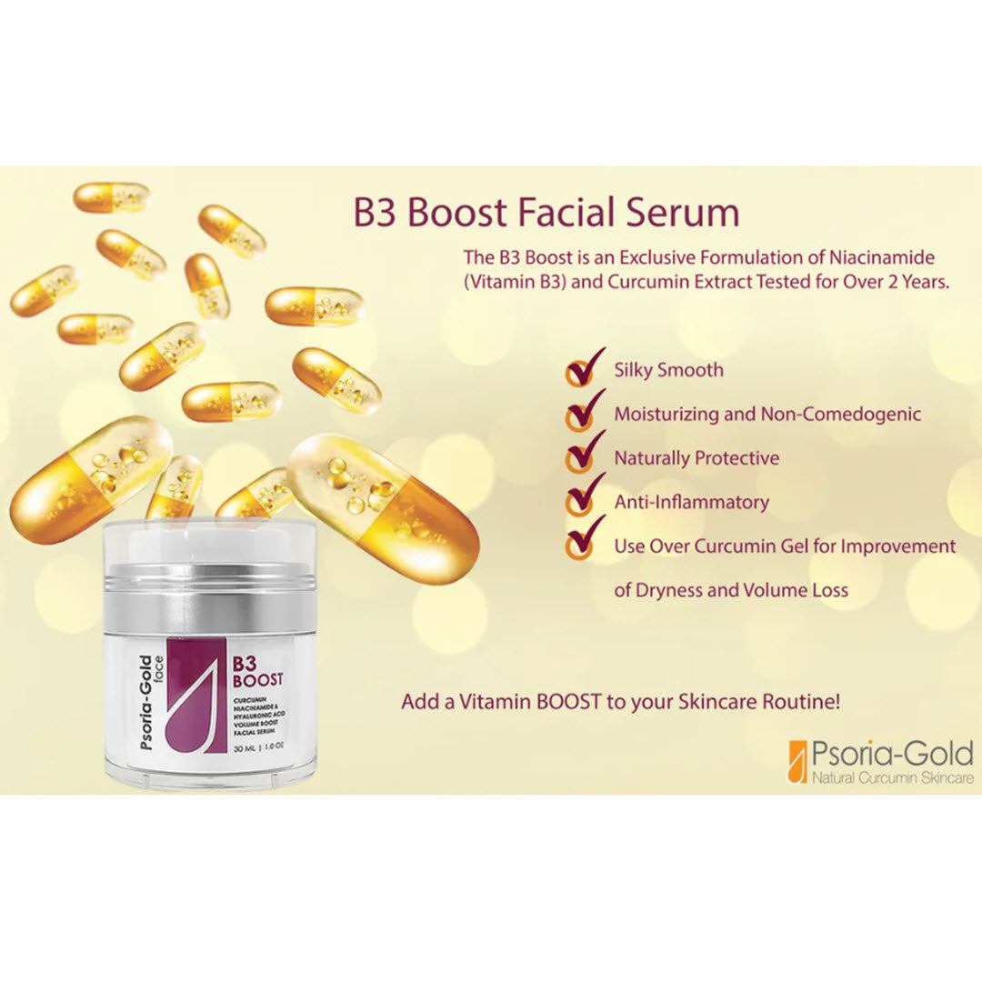 Psoria-Gold® B3 BOOST Facial Serum 1 fl oz