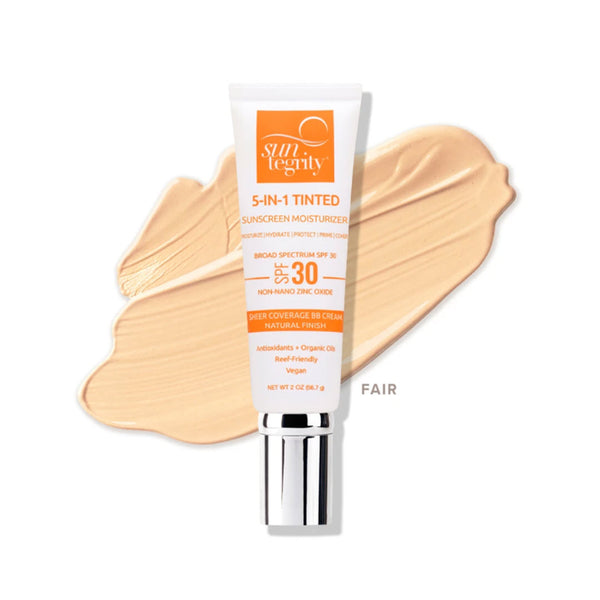 Suntegrity® 5-IN-1 Tinted Sunscreen Moisturizer, Broad Spectrum SPF 30 - 4 Shades