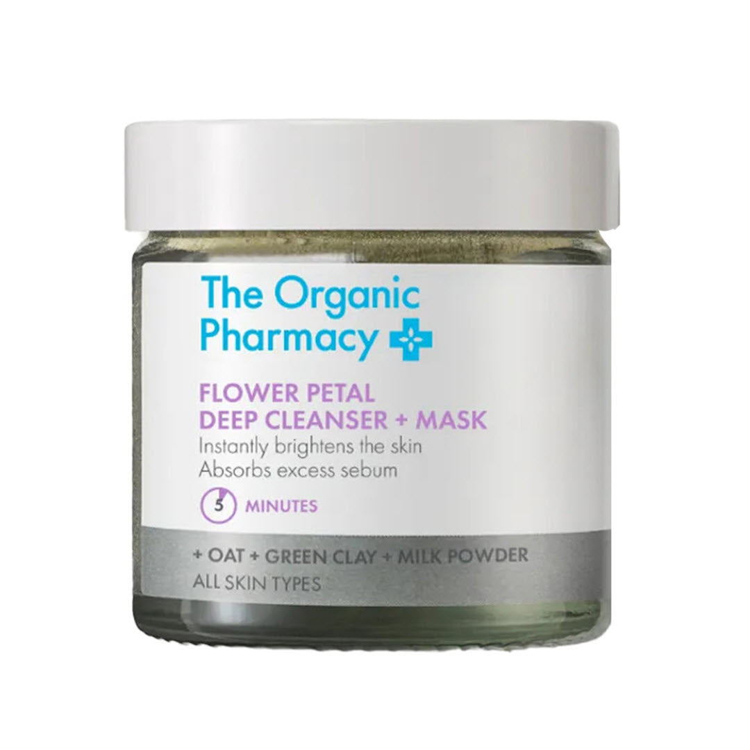 The Organic Pharmacy® Flower Petal Deep Cleanser & Clay Mask 40ml