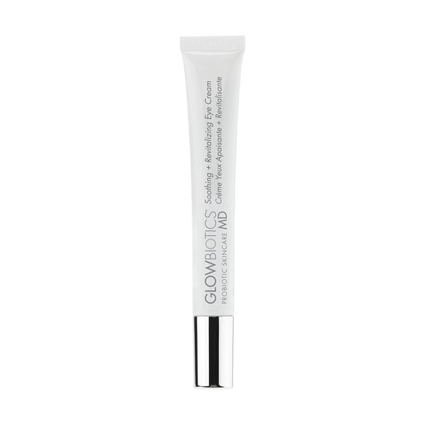 Glowbiotics MD Soothing + Revitalizing Eye Cream tube, 0.5 oz