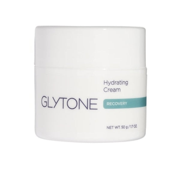 Glytone Hydrating Cream 50ml recovery moisturizer for replenishing and soothing skin after glycolic acid treatments