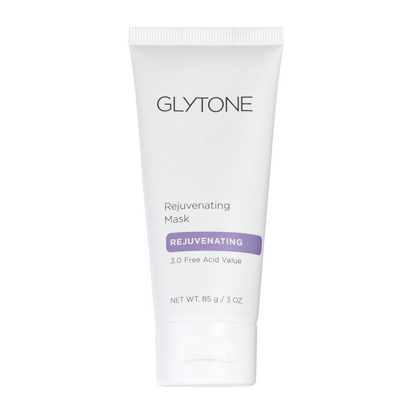 Glytone Rejuvenating Mask 85g exfoliating face mask with 3.0 free acid value glycolic acid for skin renewal and rejuvenation
