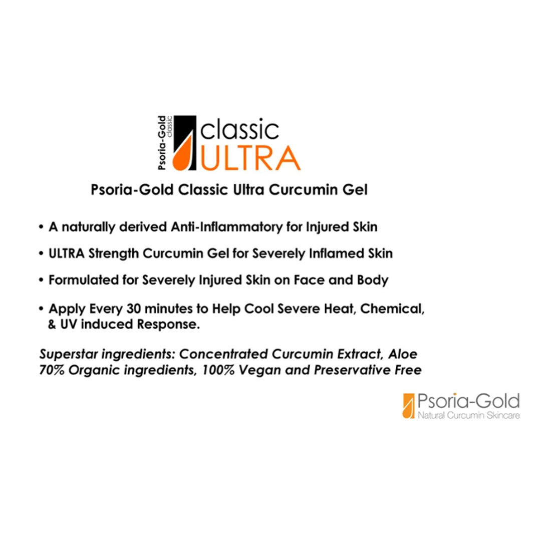 Psoria-Gold® CLASSIC Ultra Curcumin Gel 2.0 oz
