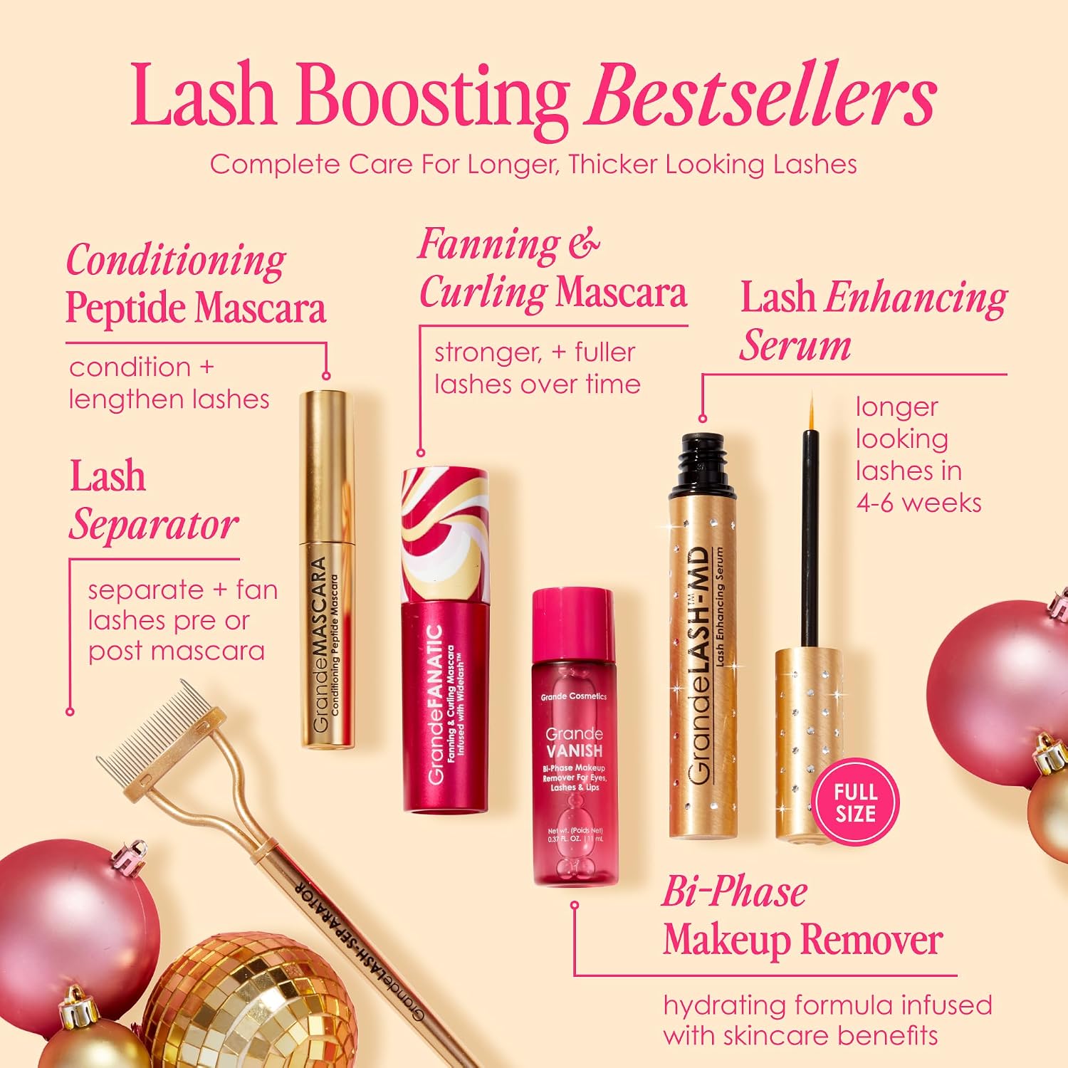 Grande Cosmetics® Lash Vibes Set