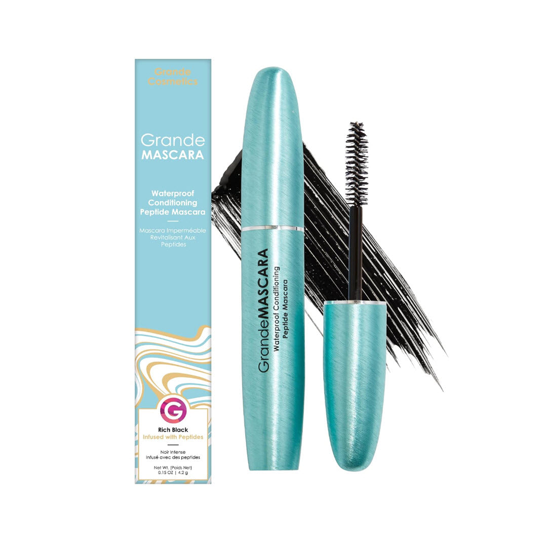 Grande Cosmetics® GrandeMASCARA Waterproof Conditioning Peptide Mascara Black
