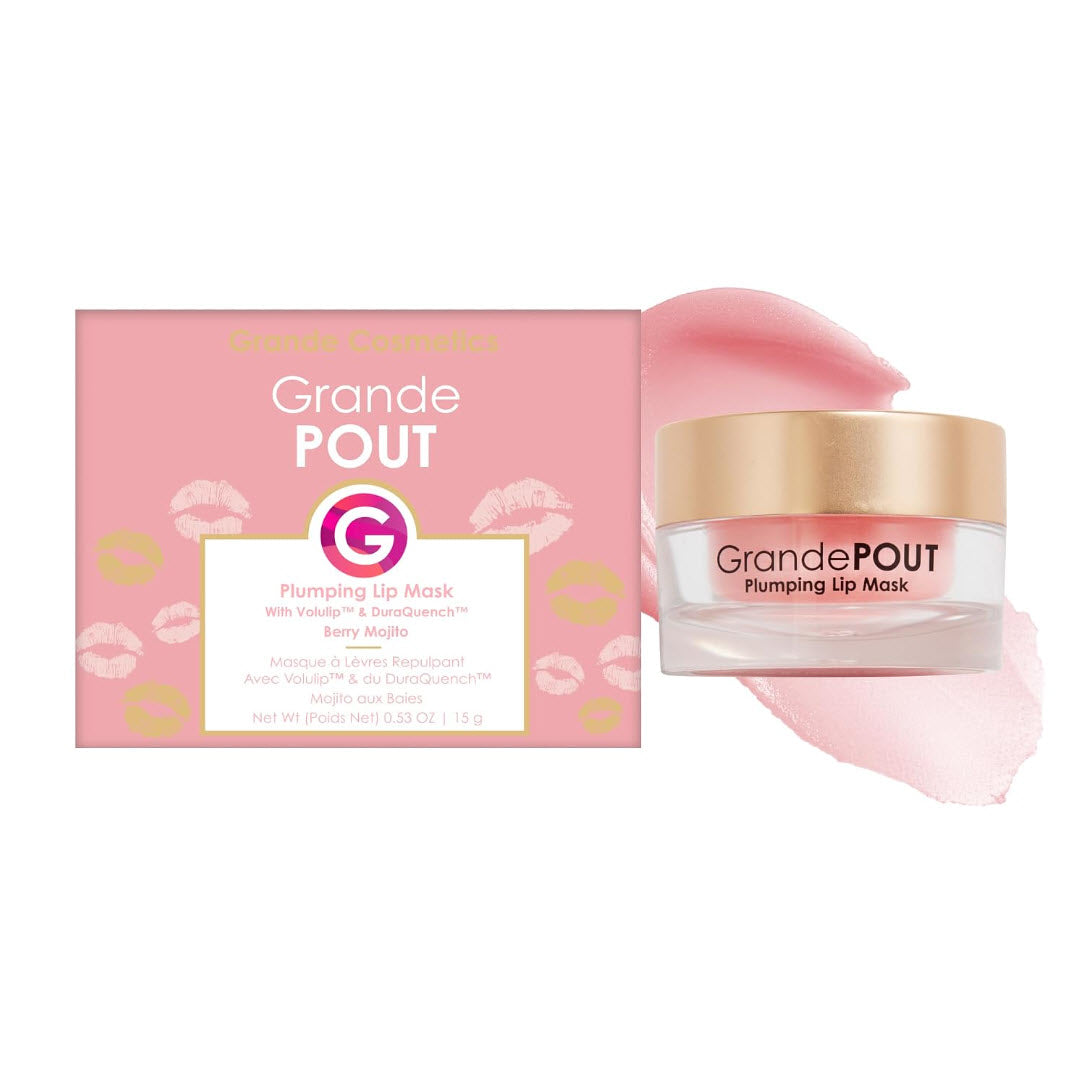 Grande Cosmetics® GrandePOUT Plumping Lip Mask - Berry Mojito 0.53 oz