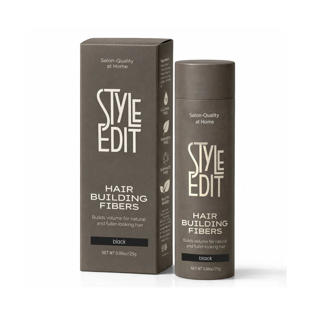 Style Edit® Hair Building Fibers - Black 0.88 oz