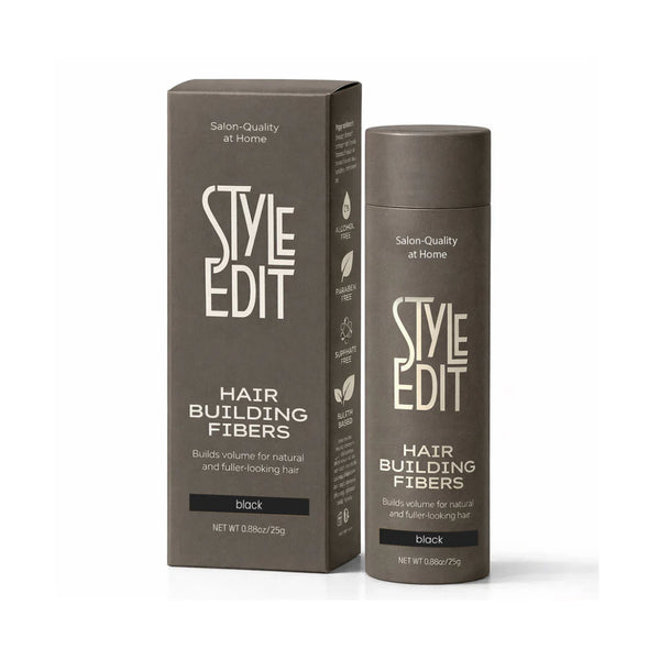 Style Edit® Hair Building Fibers - Black 0.88 oz