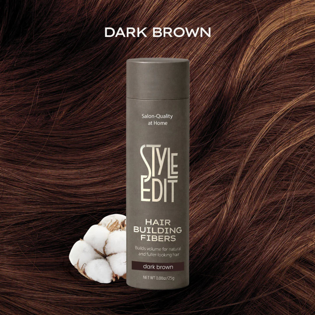 Style Edit® Hair Building Fibers - Dark Brown 0.88 oz