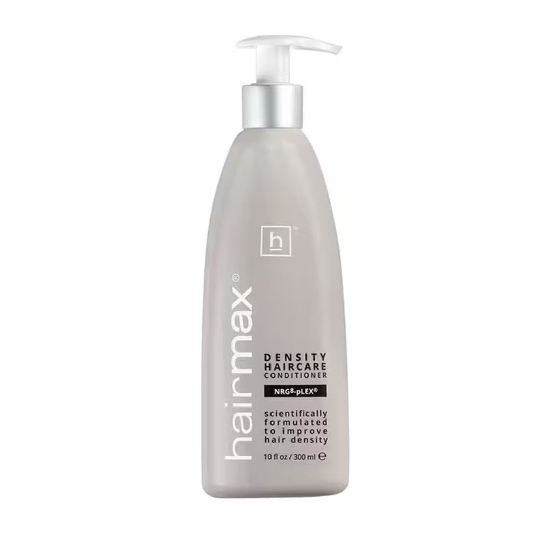 HairMax Density Haircare Conditioner 10 fl oz gray pump bottle with NRG8-pLEX formula