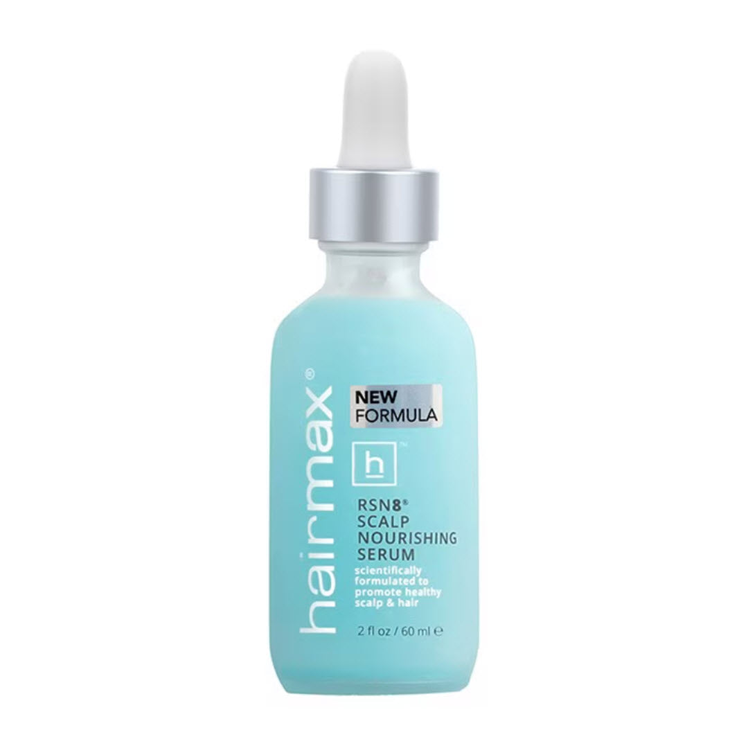 HairMax RSN8 Scalp Nourishing Serum 2.0 fl oz teal dropper bottle new formula