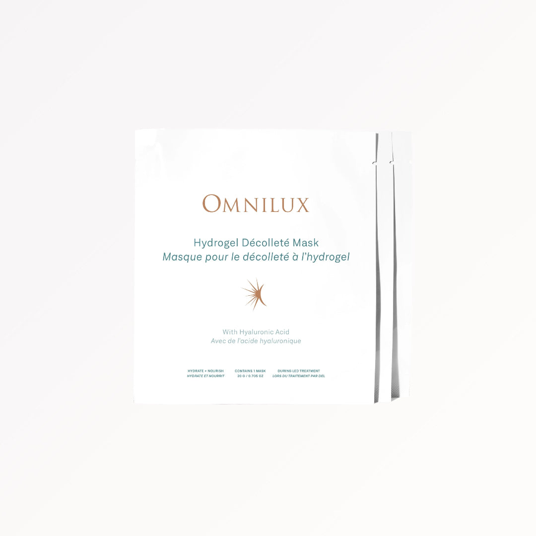 Omnilux® Hydrogel Décolleté Mask (1) 3pk (3 Single-use treatments)