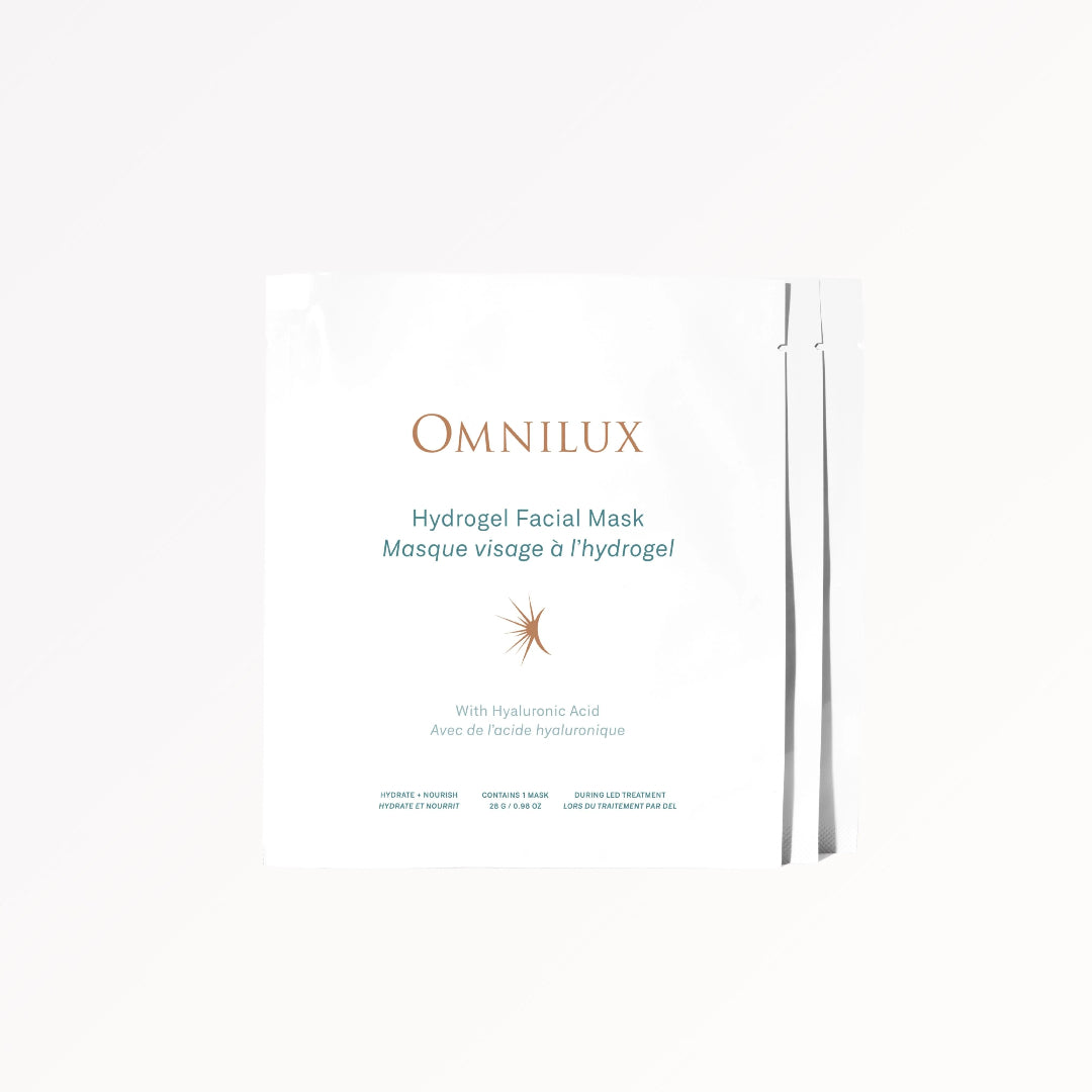 Omnilux® Hydrogel Facial Mask 3pk (3 Single-use treatments)
