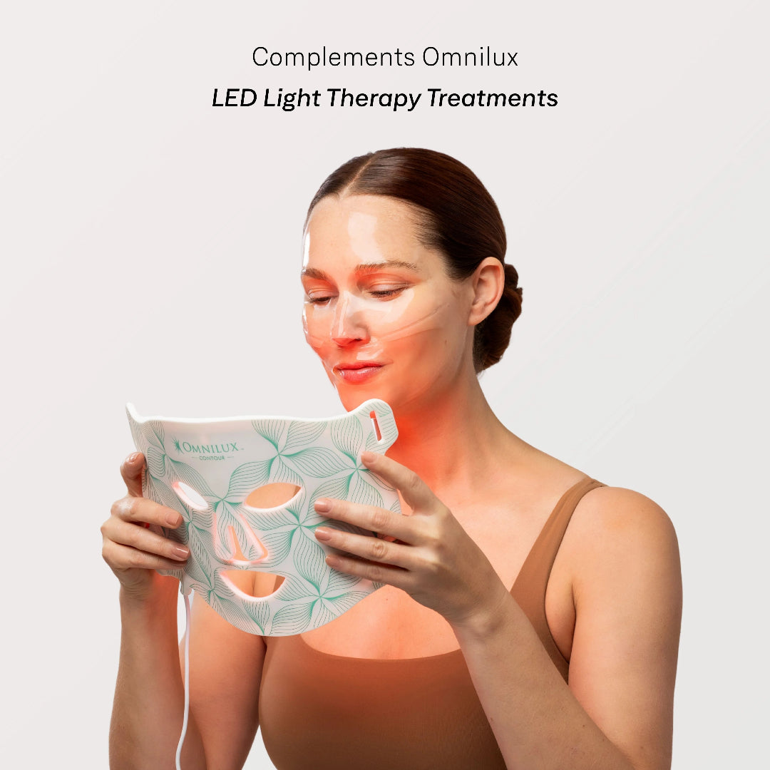 Omnilux® Hydrogel Facial Mask 3pk (3 Single-use treatments)