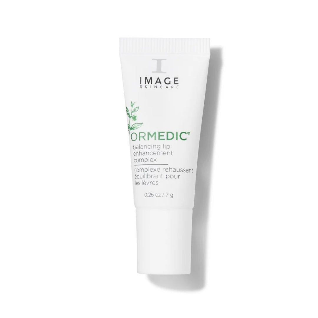 Image Skincare ORMEDIC Balancing Lip Enhancement Complex 0.25 oz clear lip treatment with polypeptide complex and avocado oil