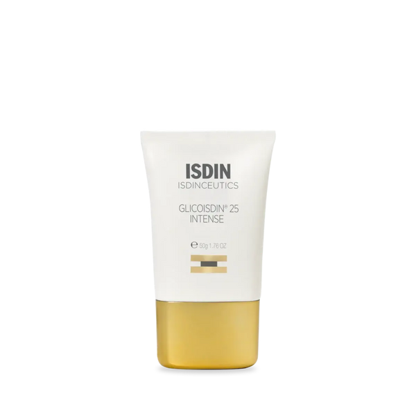 ISDIN Glicoisdin 25 Intense Gel 1.76oz tube with gold cap