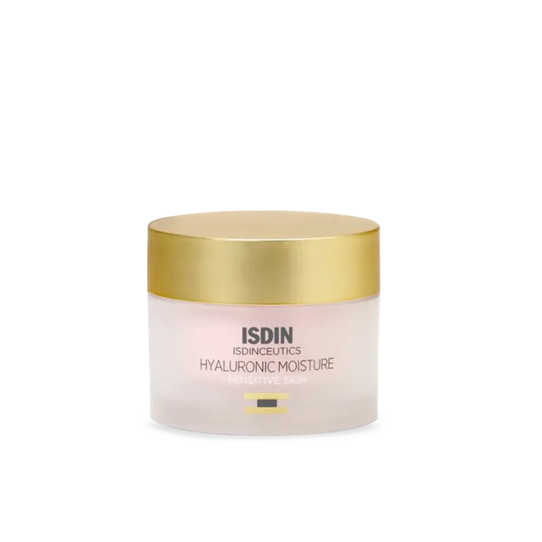 ISDIN Hyaluronic Moisture Sensitive Skin 50g jar with gold lid