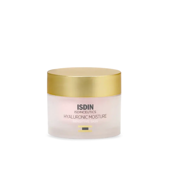 ISDIN Hyaluronic Moisture Sensitive Skin 50g jar with gold lid
